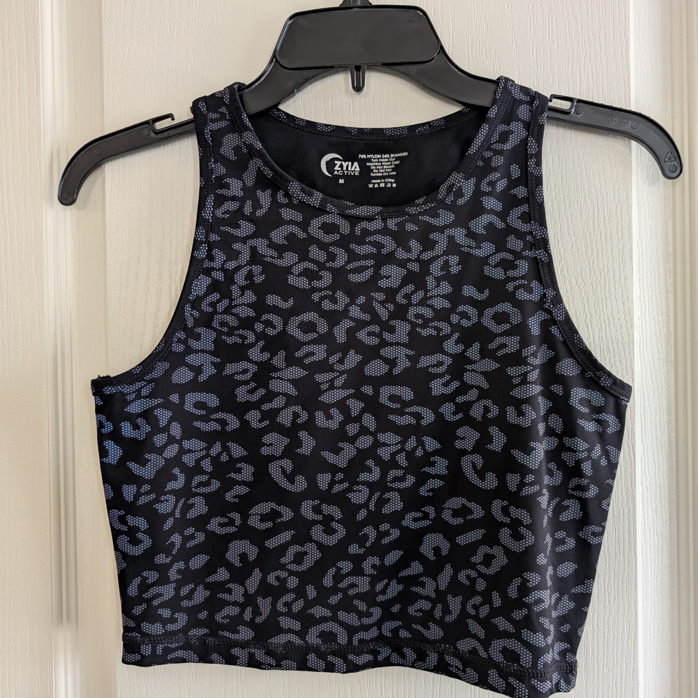 Zyia Active Crop Tank Top NWOT